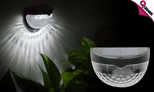 Solar-Powered Wall Light!